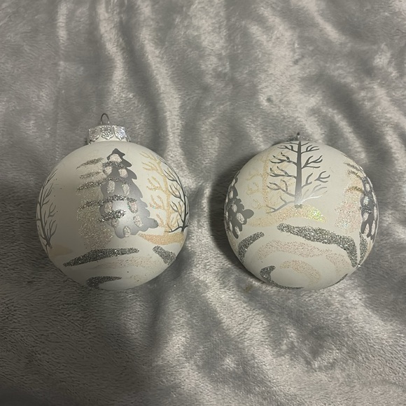 Lot of silver Christmas decor - Picture 4 of 15